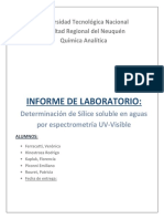 Informe N6 Analitica