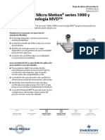 Transmisores Micro Motion Series 1000 y 2000 Con Tecnología MVD :v