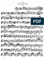 tartini violin sonata g major