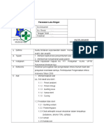 SOP Perawatan Luka Ringan