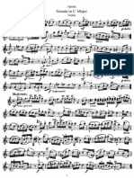 tartini violin sonata in c major