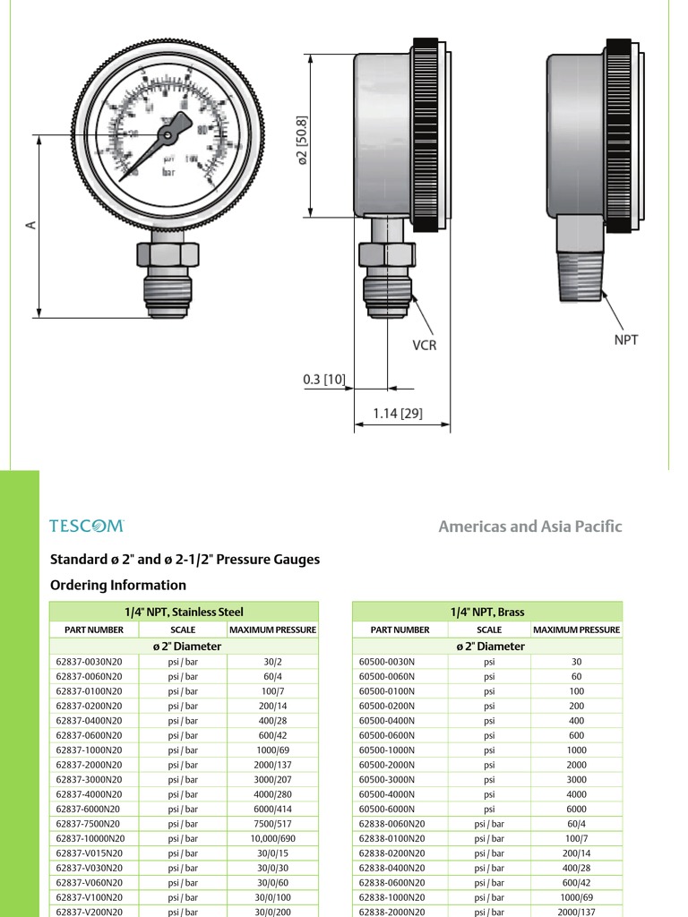 Gauges PDF Pressure Measurement Pressure