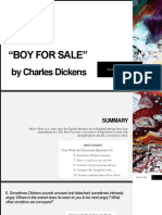 Dickens' Attack on Poor Laws in "Boy For Sale