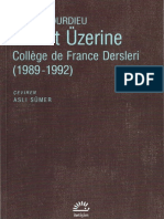 Pierre Bourdieu - Devlet Üzerine PDF