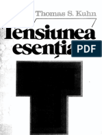 Thomas Kuhn-Tensiunea Esentiala-Editura Ştiinţifică Şi Enciclopedică (1982)