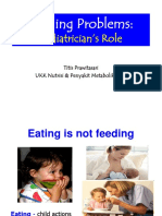 Feeding Problems:: Pediatrician's Role