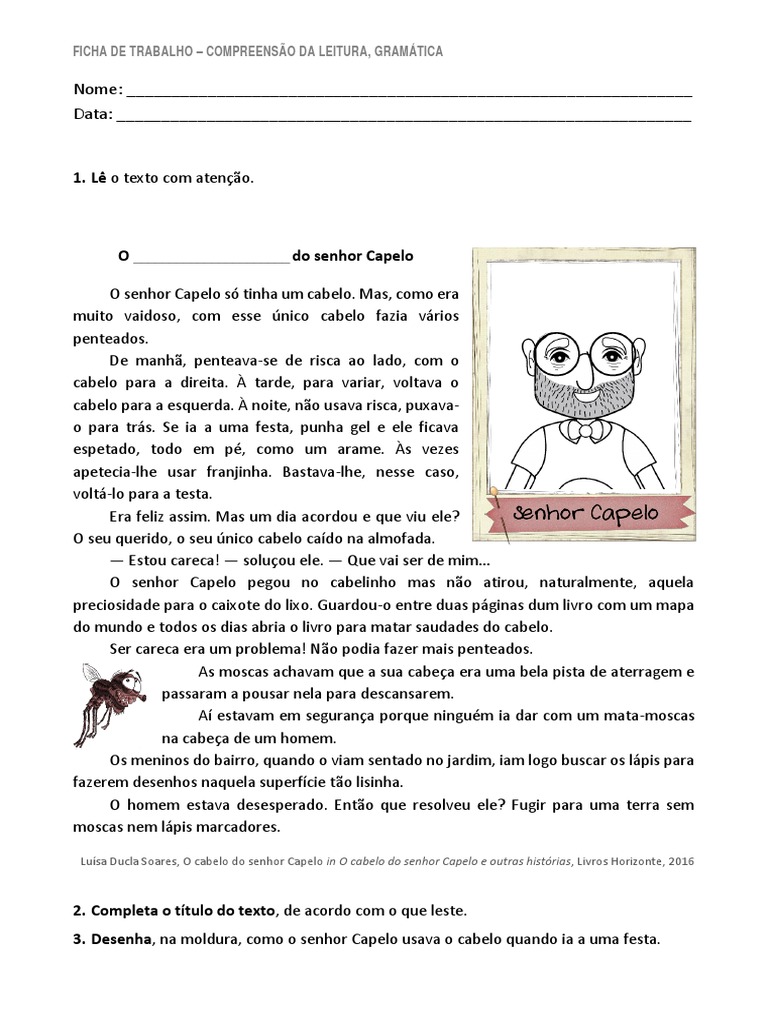 Ficha de Português | PDF | Artes Linguísticas e Disciplina