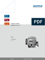 Auma Manovermodul Ac012 Manual Profibus PDF