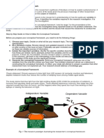 Definition of Conceptual Framework: 1. Choose Your Topic. 2. Do A Literature Review