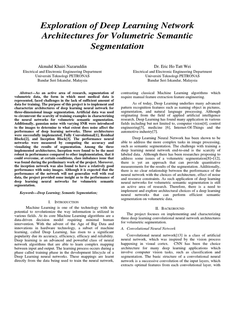 Fully Convolutional Neural Network | PDF | Artificial Neural Network ...