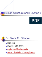 Human Structure and Function I