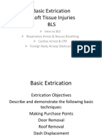 Basic Extrication Soft Tissue Injuries BLS