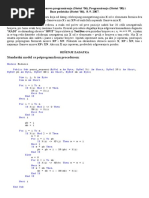 Standardni Modul Sa Potprogramskom Procedurom