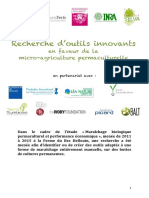 Rapport sur les outils