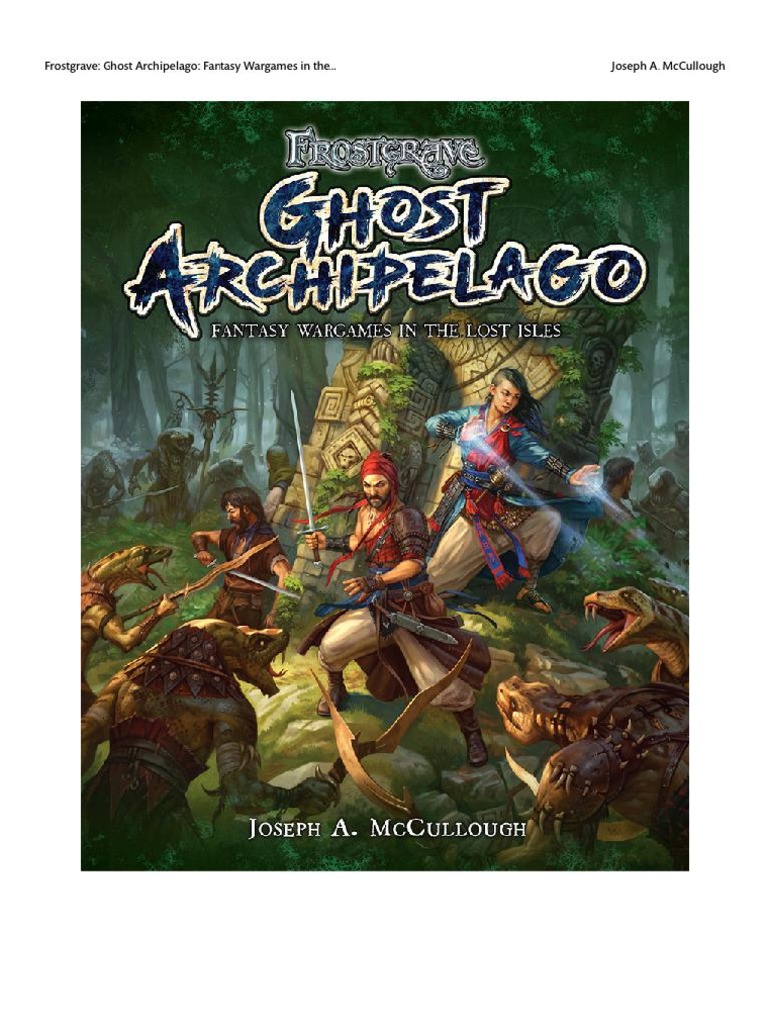 Frostgrave Ghost Archipelago PDF PDF