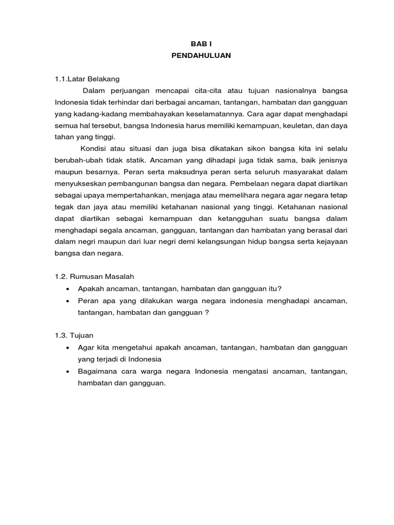 Peran Serta Masyarakat Untuk Mengatasi Berbagai Ancaman