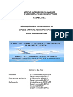 72 - La Recette Commerciale Passage D'une Compagnie de Transport Aérien Particularités Comptables, Fis PDF