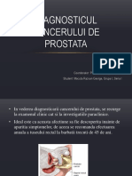 Diagnosticarea Cancerului de Prostata