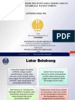 Laporan Hasil PKL Koni Jawa Timur Cabang Olahraga Panjat Tebing