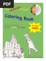 Oregon Coloring Book