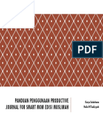 Panduan Productive Journal For Muslimah