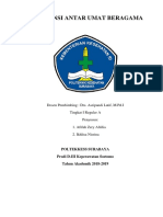 Makalah Toleransi Umat Beragama (Tugas1)