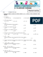 Soal Matematika Kelas 5 SD Bab 2 Pangkat Dan Akar Bilangan Bulat Dan Kunci Jawaban