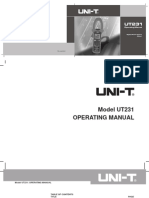 Operating Manual: Digital Power Clamp Meter
