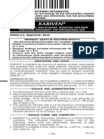 Kabiven: (Amino Acids, Electrolytes, Dextrose and Lipid Injectable Emulsion), For Intravenous Use
