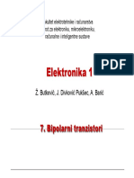 7 - Bipolarni Tranzistori PDF