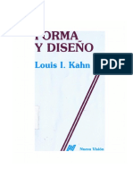 Forma y Diseño de Kahn