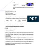 Ficha de Datos de Seguridad: Dl002-Diluyente F-5