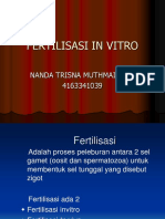 Fertilisasi in Vitro: Nanda Trisna Muthmainnah 4163341039