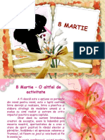 Activitate 8 Martie