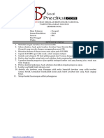 Soal USBN Geografi SMA