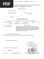 Louis Coleman III Federal Criminal Complaint Massachusetts