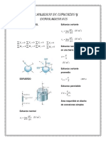 Formulario de Esfuerzos y Deformaciones