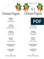 2018 K-3 Christmas Program - Pages