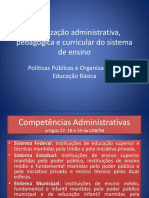 Organização Administrativa Educação Brasileira