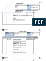 Planificación Semanal 2018