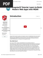 Angularjs Tutorial: Learn To Build Modern Web Apps With Mean