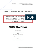 Memoria Final Senderos Didácticos