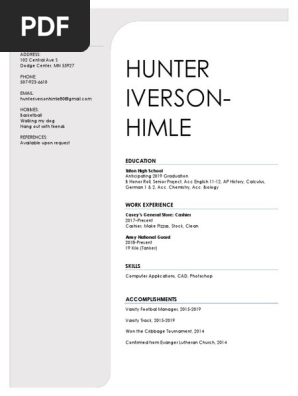 resume