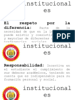 Principios Institucionales