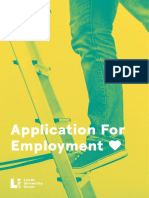 Application For Employment: Personal Data Form A
