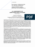 InTech-Lipid Peroxidation Chemical Mechanism Biological Implications and Analytical Determination