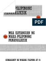 Maka Pilipinong Pananaliksik