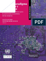 El Nuevo Paradigma Productivo y Tecnológico PDF