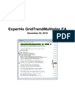GridTrendMultiplier Expert Advisor Users Guide
