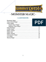 Warhammer Quest Monster Spell Compilation